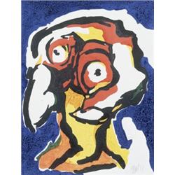 KAREL APPEL (b. 1921) PHILOSOPHER signed a...