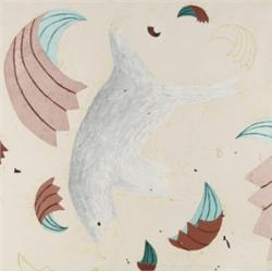 LOUISA CHASE (b. 1951) FALLING LEAF signed...