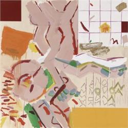 JOAN SNYDER (b. 1940) UNTITLED acrylic on ...