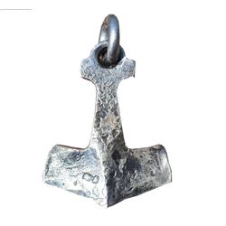 Bifrost Forged Thor's Hammer Pendant Amulet Talisman Mjolnir Mjollnir Viking