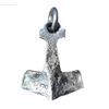 Image 1 : Bifrost Forged Thor's Hammer Pendant Amulet Talisman Mjolnir Mjollnir Viking