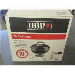 New Weber Smokey Joe BBQ / 14 inch charcoal grill / portable great for