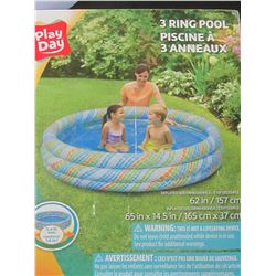3 Ring Pool 62 inch x 14.5 inch deep / open box