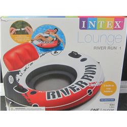 Intex lounge River Run Tube / 2 cup holders / 53 inch