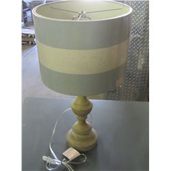 New Table Lamp 24 inch high / needs a nut on top for shade- see pic