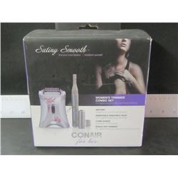 Conair Women's trimmer combo set