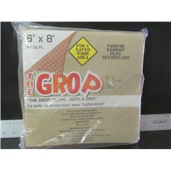 New 6ft x 8ft Drop cloth with grip