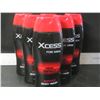 Image 1 : 6 New Xcess High Impact Ripped Body Wash for men / 13.5fl oz