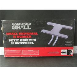 Backyard Grill small universal H Burner Stainless Steel