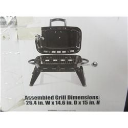 New Backyard Grill 10,000 btu portable propane / 178sq in./ 10 burger grill