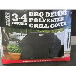 Deluxe heavy polyester BBQ Grill Cover for 3-4 burner BBQ'S
