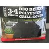 Image 1 : Deluxe heavy polyester BBQ Grill Cover for 3-4 burner BBQ'S