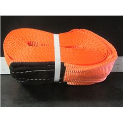 New 4 inch x 30 foot 9 ton 18,000lb Tow Strap / will not rot or tear