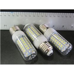 3 New 56 LED Cobb Lightbulbs / cool white