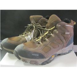Mens Ascend Hikers size 12 / right top lace hook needs fixing or just leave it.