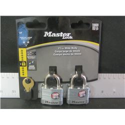 New set of Master Locks keyed the same