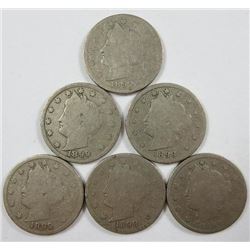 1899 Liberty Head Five Cents