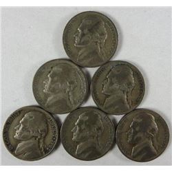 1943-P Jefferson Nickels