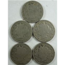 1911 Liberty Head Five Cents