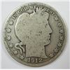 1912 Barber Half Dollar