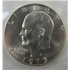 Image 1 : 1973 Ike Unc Silver Dollar