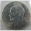 Image 1 : 1971 Ike Unc Silver Dollar