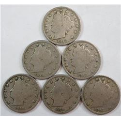 1912 Liberty Head Five Cents