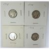 Image 1 : 1934 Mercury Dimes