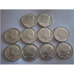 1964 Kennedy Half Dollars