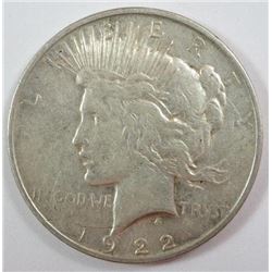 1922-D Peace Dollar
