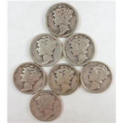 1936-1942 Mercury Dimes