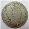 Image 1 : 1908-D Barber Half Dollar