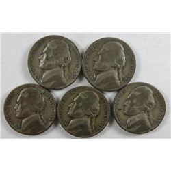 1943 Jefferson Nickels
