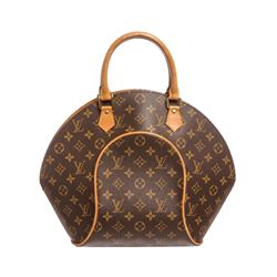 Louis Vuitton Monogram Canvas Leather Ellipse MM Bag