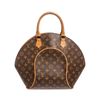 Image 1 : Louis Vuitton Monogram Canvas Leather Ellipse MM Bag