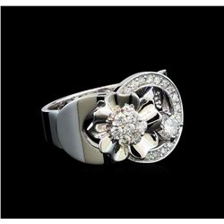 0.50 ctw Diamond Ring - 14KT White Gold