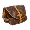 Image 2 : Louis Vuitton Monogram Canvas Leather Saumur 30 cm Messenger Bag