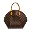 Image 1 : Louis Vuitton Monogram Canvas Leather Ellipse MM Bag