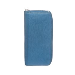 Louis Vuitton Blue Empreinte Leather Monogram Zippy Wallet