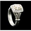 Image 4 : 1.73 ctw Diamond Ring - 18KT White Gold