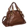 Image 3 : Chloe Brown Leather Paraty Medium Satchel Handbag