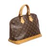 Image 2 : Louis Vuitton Monogram Canvas Leather Alma PM Handbag