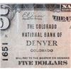 Image 1 : 1929 $5 National Currency Note