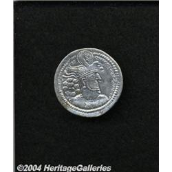 Lot of two Sasanian drachms.