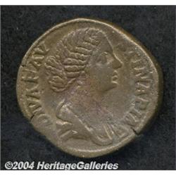 Lot of three Antonine sestertii.