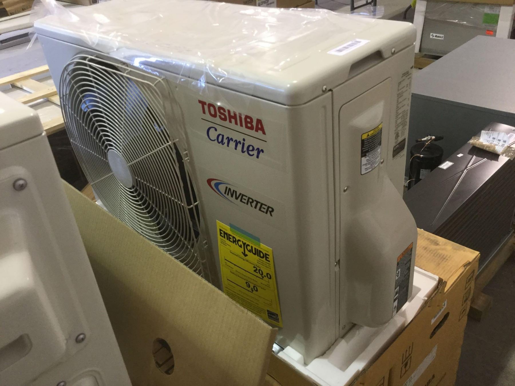 Toshiba Carrier Inverter Split Air Conditioner Model # RAS-15EAV-UL