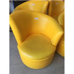 Yellow Circle Chair