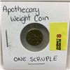 One Scruple - Apothecary Weight Coin