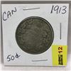 Image 1 : Canada Fifty Cent 1913