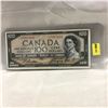 Image 1 : Canada $100 Bill : 1954 Beattie/Coyne